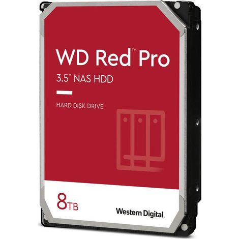 Western Digital Red Pro disque dur 8 To 7200 tr min 256 Mo 3.5 SATA
