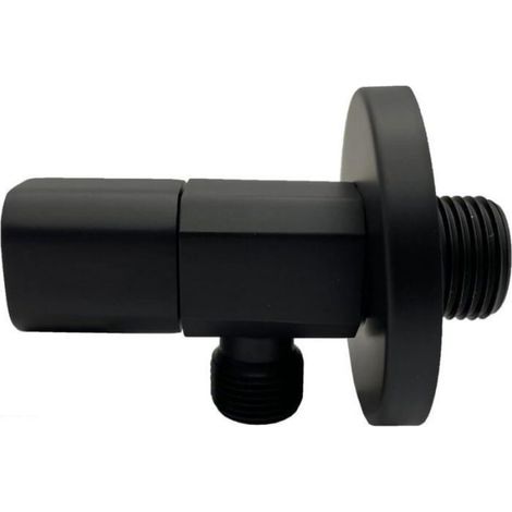 Clapet anti-retour en céramique - - Carré - Noir mat - 7,8 cm - Résistant à la corrosion - Résistant à la chaleur (1/3)