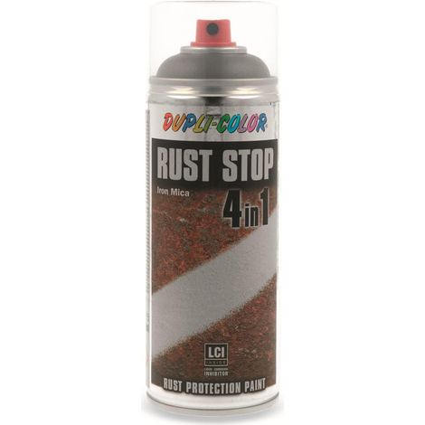 DUPLI-COLOR RUST STOP Spray, fer micacé, 400ml