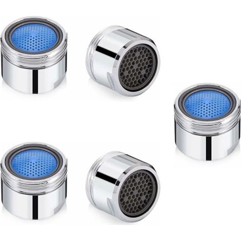 Aérateur de robinet, filtre économiseur d'eau, M18, pour robinets de salle de bain et de cuisine, 5 pièces