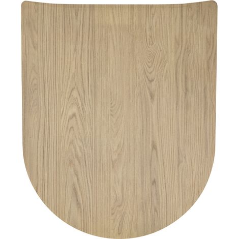 Abattant Wood Slim déclipsable WC "Chêne clair" à descente manuelle - Olfa (1/2)