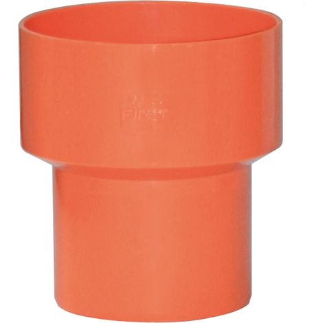 RIDUZIONE CONICA CONCENTRICA PVC DM100-80 ARANCIO