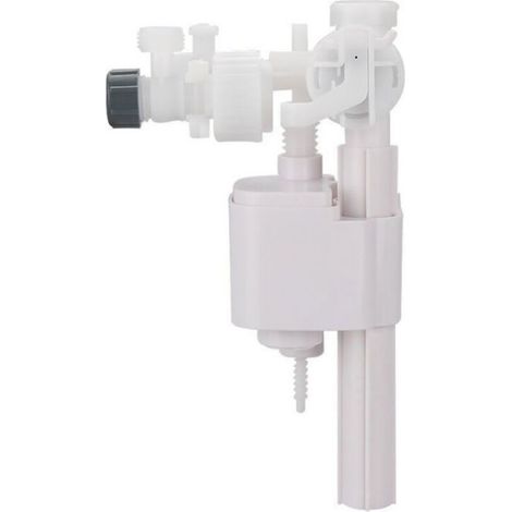 Robinet flotteur WC - - Universelle - Plastique - G1/2 - Entrée latérale - Installation facile (1/3)
