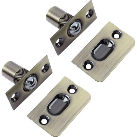 Ruilogod Home, avec gâche et vis, 5, 4 cm (2, 1/8 po), lot de 2 (1/5)