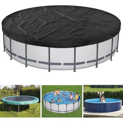 Couverture de piscine d'hiver φ210H 90cm ronde, étanche et anti-poussière (1/5)