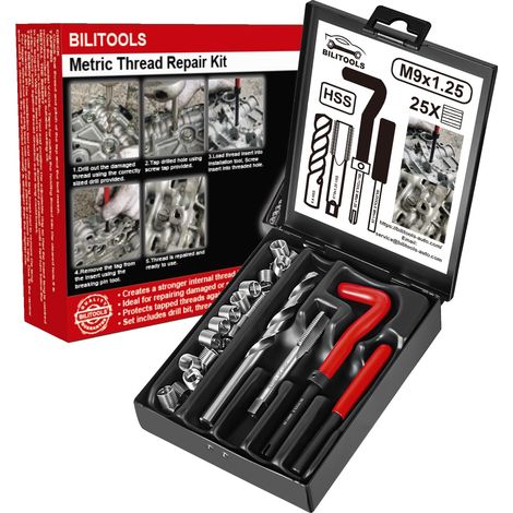 M9 x 1,25 Kit Réparation Filetage (1/5)