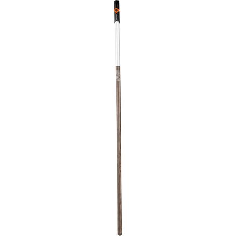 GARDENA Manche en bois combisystem 150 cm. Compatible avec tous les accessoires du combisystem GARDENA. Connexion robuste. (03725-20)