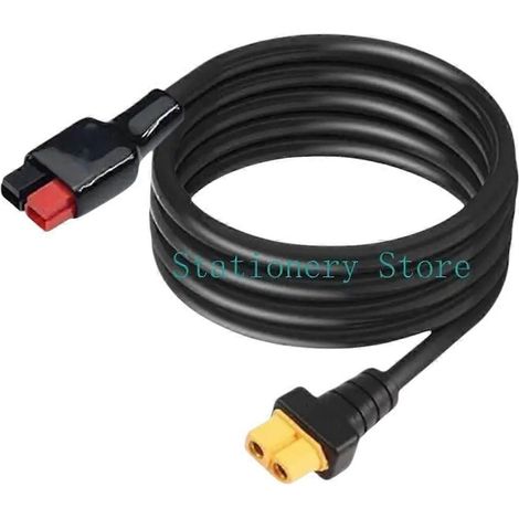 Adaptateur XT60 vers Anderson pour câble de charge solaire avec connecteur rapide, adapté aux batteries et à une utilisation en extérieur. (1/4)