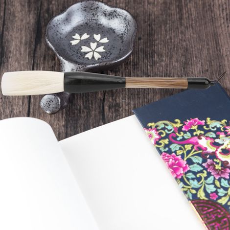 Pinceau de calligraphie chinoise traditionnelle, brosse à peinture en laine de mouton, grande écriture, pinceau à encre pour artiste, outil de dessin et d'écriture (1/5)