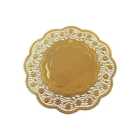 Tovaglioli decorativi 36 cm ORO 1 pz.