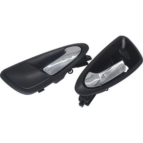 CCYKXA Set of 2 Interior Door Handle Left and Right Front 6J1837113A for Seat Ibiza 6J1 837114 A (1/5)