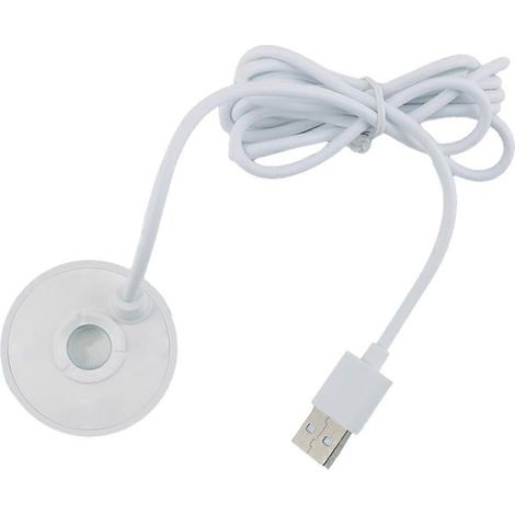 Pulvérisateur atomiseur à pompe à eau USB 5V, adapté à l'aménagement paysager tel que les fontaines, les bassins, les jardins, les rocailles et les aquariums, avec fonction humidificateur. (1/4)