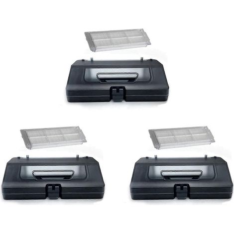 3X Réservoir d'eau et bac à poussière 2 en 1 pour aspirateur robot laveur Xiaomi 2S 3C VIOMI V2 V3 XMSTJQR2S B106CN STYTJ02YM Pièces de filtre (1/5)