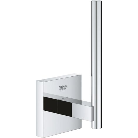 GROHE QuickFix - Start Cube - Portarrollos - Acabado cromado 40979000 (atornillar o pegar) (1/2)
