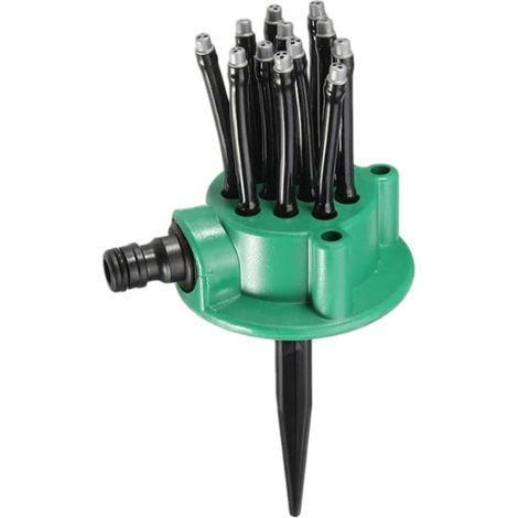 Arroseur de pelouse multidirectionnel Buses de pulvérisation flexibles de précision – Système d'irrigation de jardin, pour pelouse, cour, parterres surélevés, , extérieur, maison, terrasse (1/5)