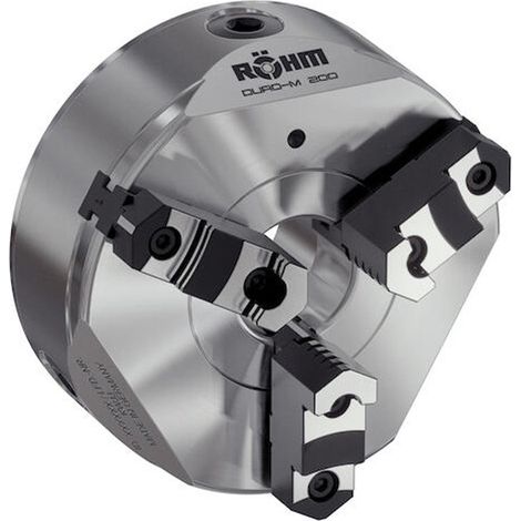 Röhm Planspiralfutter Duro-M 315/3 Zylindrische Aufnahme (DIN 6350 Form A) Grund- und Aufsatzbacken - 185315 (1/4)