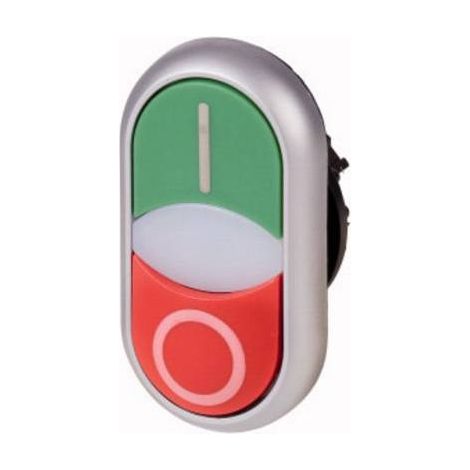 Interruptor Eaton m22-ddlm-gr-x1/x0 plástico IP66 redondo