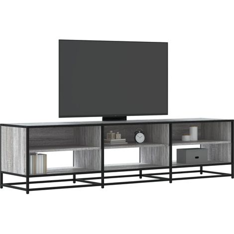 TV-Schrank Grau Sonoma 180x40x46 cm Holzwerkstoff