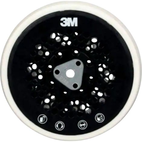Tampon à disque multi-connexions pour ponçage propre 3M Hookit 150mm 53 trous