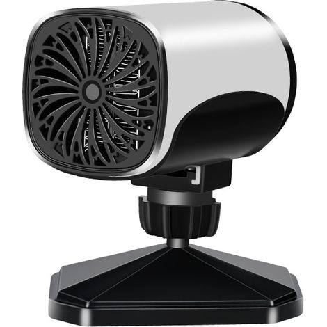 Mini Chauffage, Économie D'énergie Radiateur Soufflant, avec Support Rotatif À 360 Degrés Chauffage D'appoint Economique Silencieux(blance,11.510cm) (1/4)