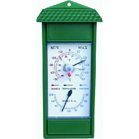 ThermomA tre A allumeur en ABS avec tempA rature minimale et maximale 24,5x11 cm pour extA rieur et intA rieur