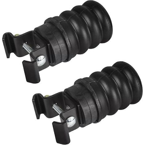 Kit de 2 resortes neumáticos auxiliares de suspensión trasera TSS-107-47 para eje de remolque GAWR: 5000-8500 Amortiguador TSS10747 (1/5)