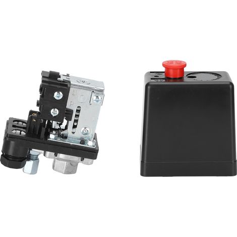 Druckschalter für Luftkompressoren, Gaspumpen, automatische Regelung, Einloch, 0,5–0,8 MPa, 220 V (1/5)