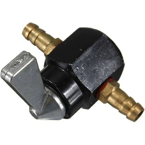 Robinet d'arrêt universel LM 1/4 pouce pour moto, quad et VTT (JGU) (1/4)