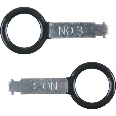 Jeux de kit de démontage pour poste autoradio, VW, 2 pcs. (1/3)