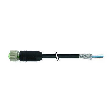 Murrelektronik M12 Stecker 8 Pole 10 Meter geschirmt