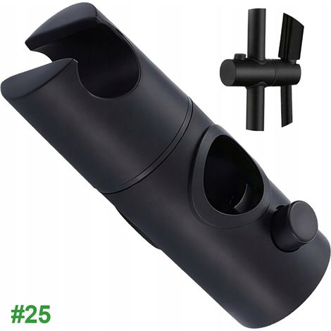 Duschkopfhalterung für M25-Duschstange, schwarz (1/5)