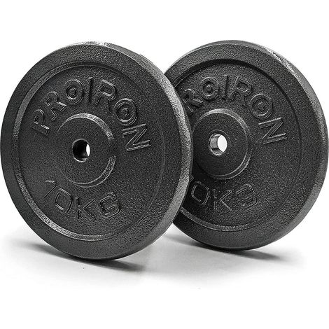 PROIRON Gusseisen Hantelscheiben Set 1,25 kg 2,5 kg 5 kg 10 kg verschiedene (1/5)