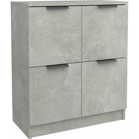 Maison Exclusive - Credenza Grigio Cemento 60x30x70 cm in Legno Multistrato (1/5)