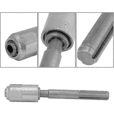 Adaptateur SDS Max vers SDS Plus pour perceuse à percussion, convertisseur de tige d'outil rapide SDS Max vers SDS Plus pour marteau de démolition (1/3)
