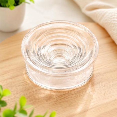 Bague d'étanchéité sous vide, accessoire pour goulot de bouteille, manchon en silicone transparent de 6 à 8 cm de diamètre. (1/5)
