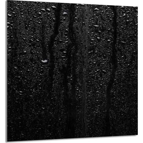 Panneau de verre pour cuisine 60x65 Noir (1/5)