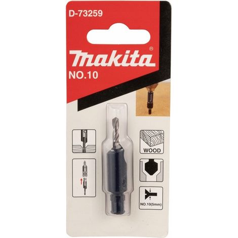 Broca para madera Makita d-73259 3,2 mm avellanado (1/2)