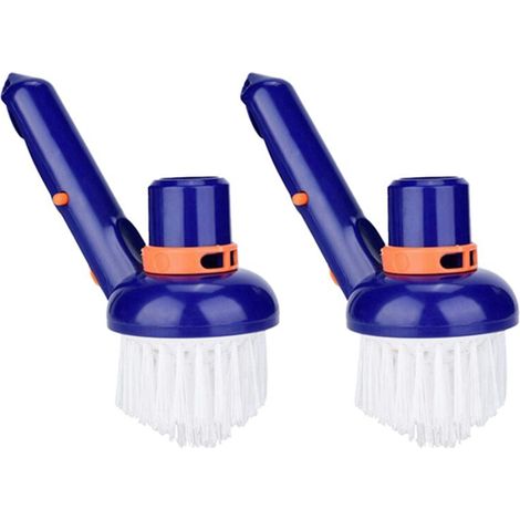Brosse de nettoyage pour piscine, pour les parois, le fond, les marches et les carreaux, utilisation manuelle dans les spas, les lacs, les fontaines et les baignoires-AquaForge (1/5)