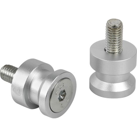 Coppia supporti cavalletto - M8x1,25 mm - Alluminio (1/3)
