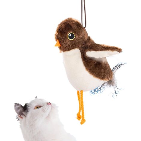 Jouet pour Chat avec Chant D'Oiseau - Jouet De Poursuite (1/5)