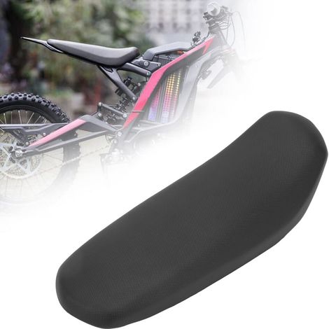 Sella di ricambio per moto da cross elettrica Sur Ron Light Bee XS (sella in pelle nera)