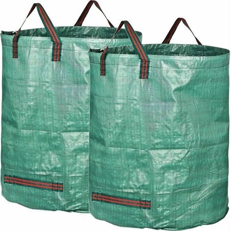 x 300-Liter-Gartensäcke, reißfest, 67 cm x 84 cm (1/4)