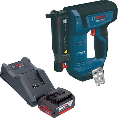 Chiodatrice a batteria Bosch GNH 18V-35 da 18 V, 0,6 x 15 - 35 mm, brushless + 1 batteria da 4,0 Ah + caricabatterie (1/5)
