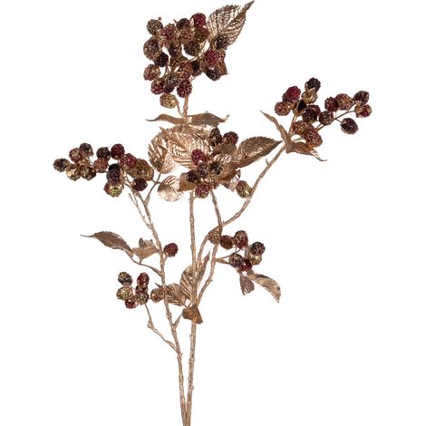 Fiore Artificiale 107 cm Ramo Elegante per Vasi e decorazioni natalizie (1/3)