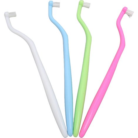 4 Brosses de Nettoyage pour Gouttières Dentaires, Têtes Souples Pro, Élimination des Taches - Brossettes Interdentaires pour Hygiène Buccale (1/5)