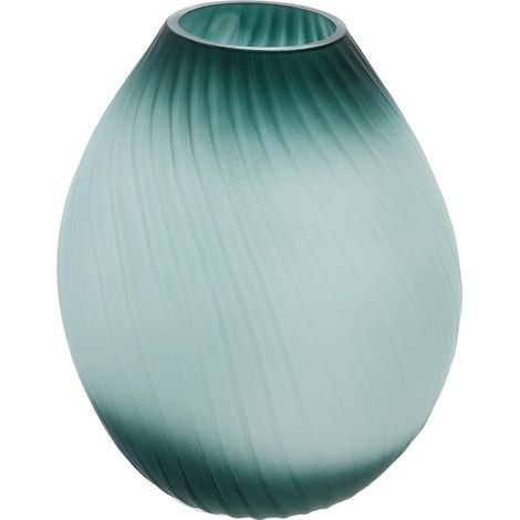 Vase en Verre Créatif Vert pour Fleurs et Plantes Finition Soignée, Facile à Ranger, pour Décoration Salon ou Chambre (1/5)