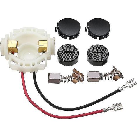 Crea – Kohlebürstenhalter-Set für Makita – 2er-Pack Bürsten – ABS-Material – Einfache Montage – Kompatibel mit verschiedenen Modellen (1/5)