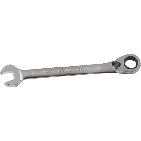 Clé mixte 13mm à cliquet réversible 15° CrV - OS 4026 - CLAS Equipements (1/2)