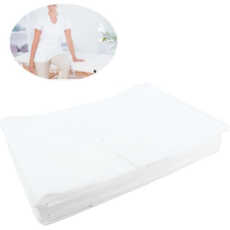 10 Pièces Protections Jetables Imperméables pour Salon de Beauté et Massage (1/5)