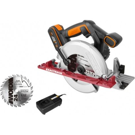 Scie circulaire sans fil 20V lame 165 mm WX530 (1/5)
